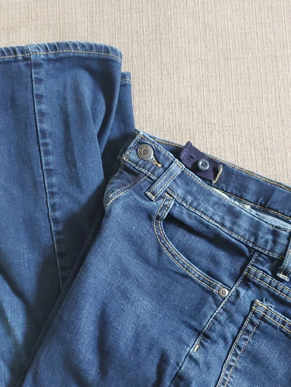 Sonoma Kids Navy Straight-Leg Jeans